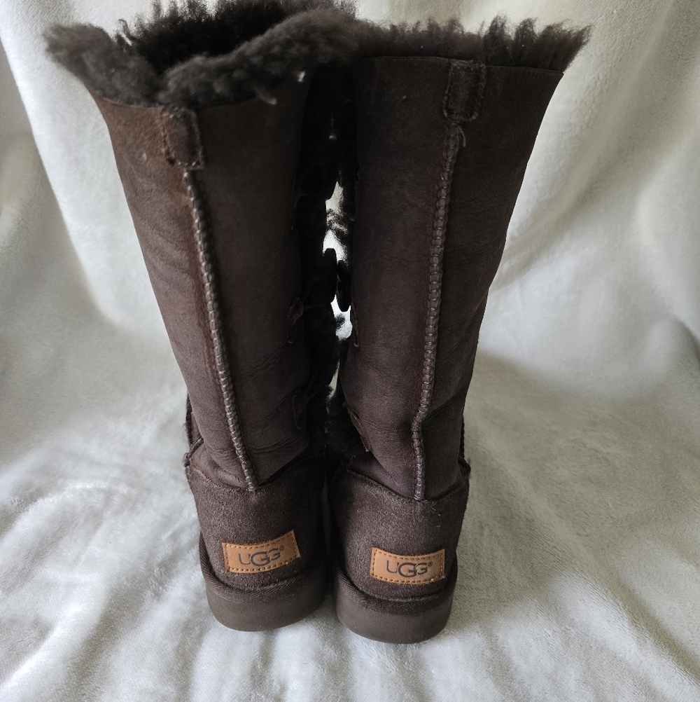 UGG Chocolate Shearling Boots